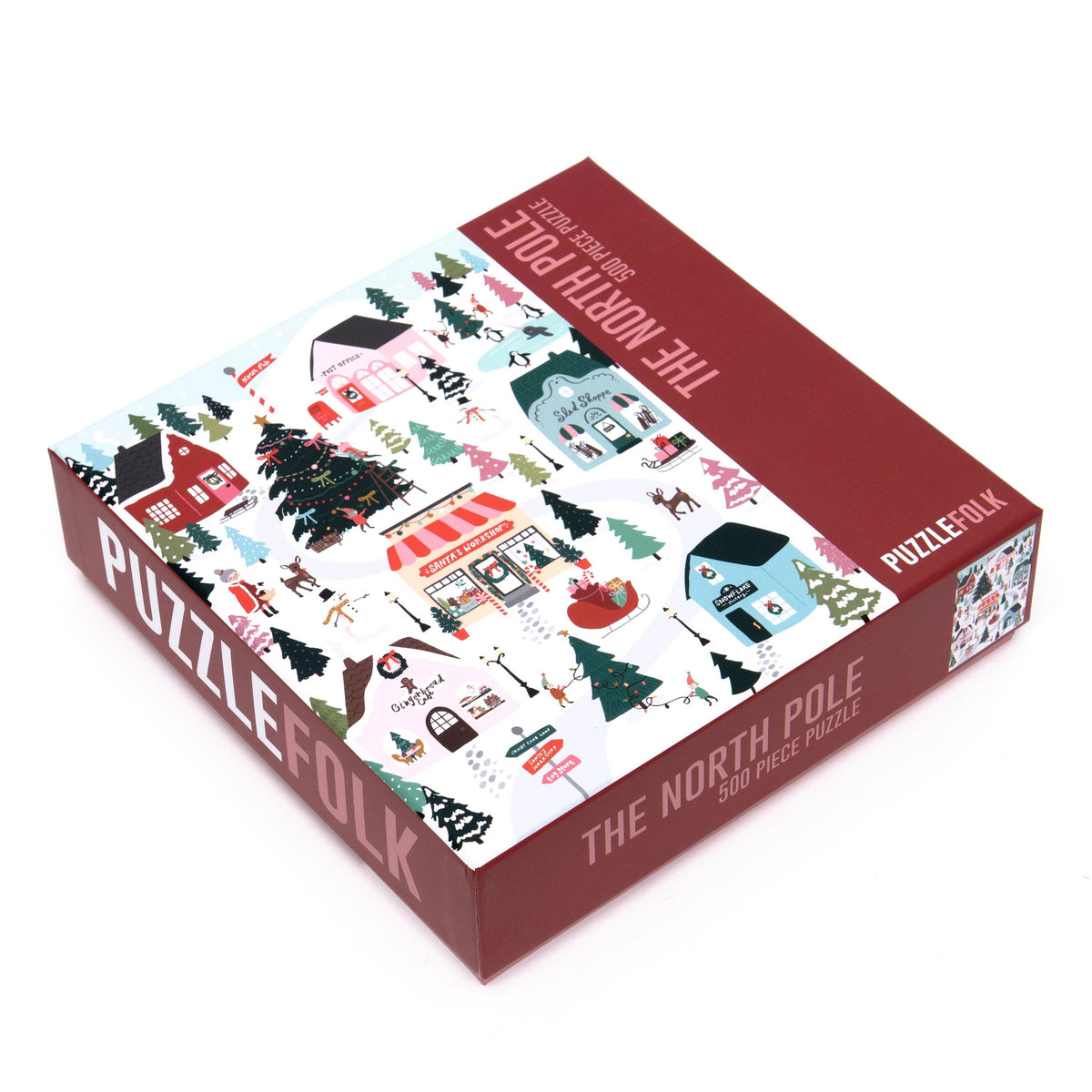 The North Pole 500-Piece Puzzle by PuzzleFolk