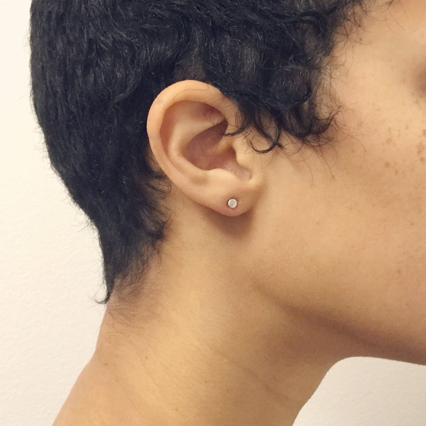 Silver Micro Studs by Elm Designs