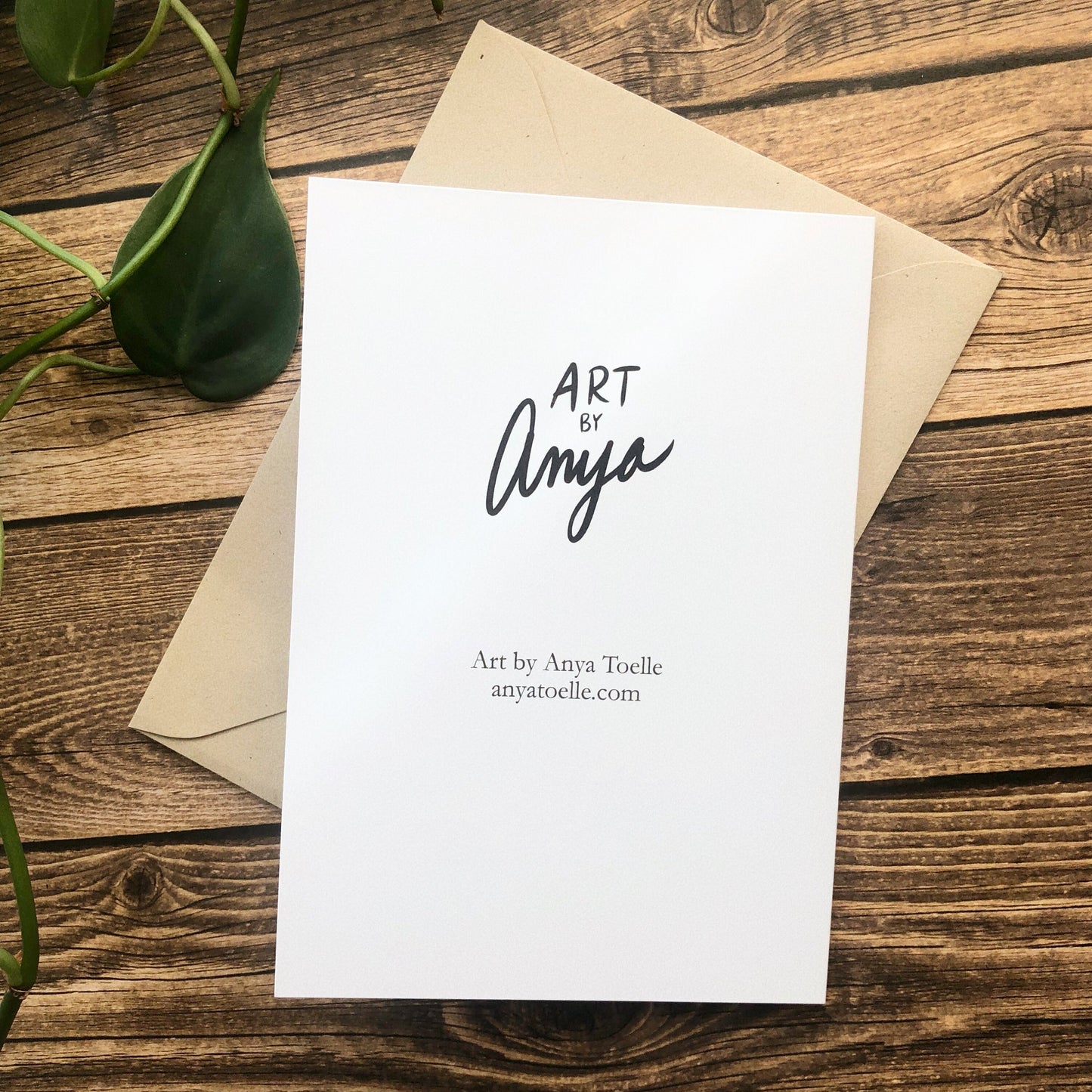 Carrot Card by Anya Toelle