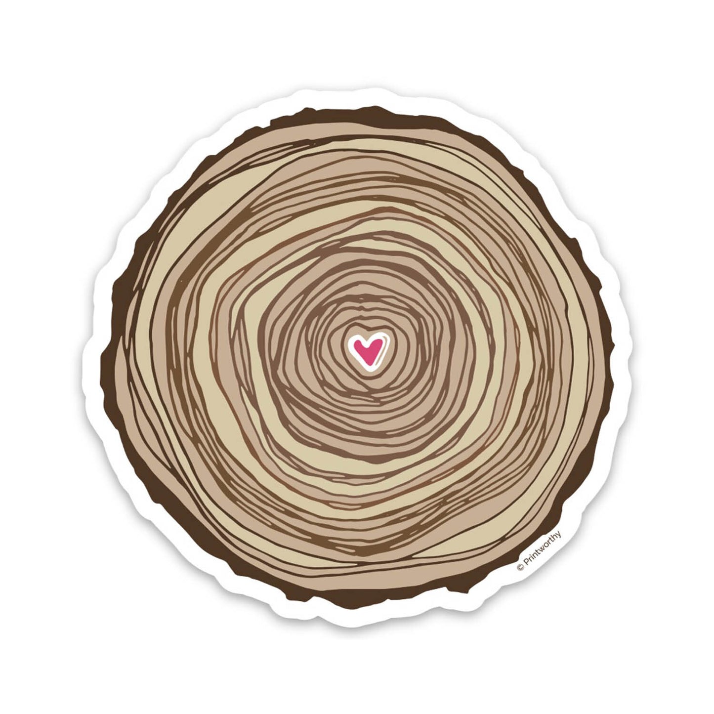 Love Grows Sticker by Printworthy
