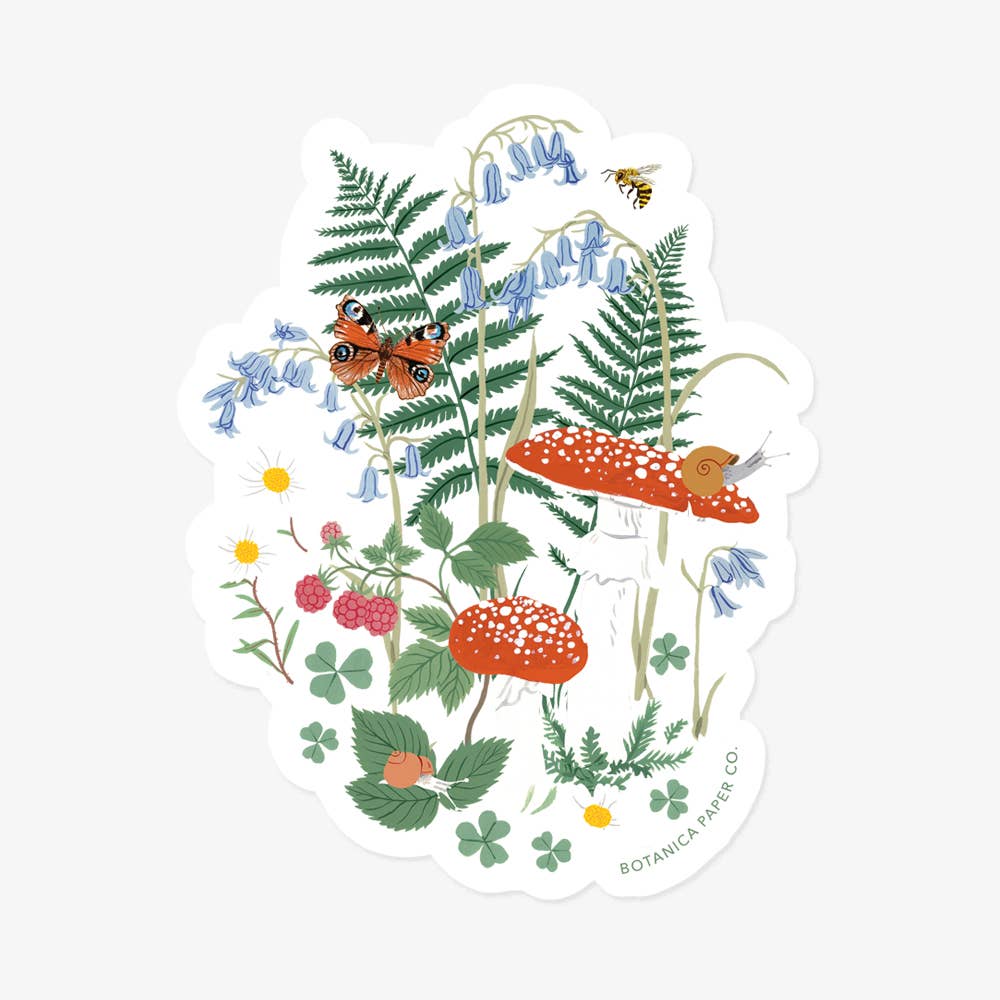 Woodland Sticker by Botanica Paper Co.