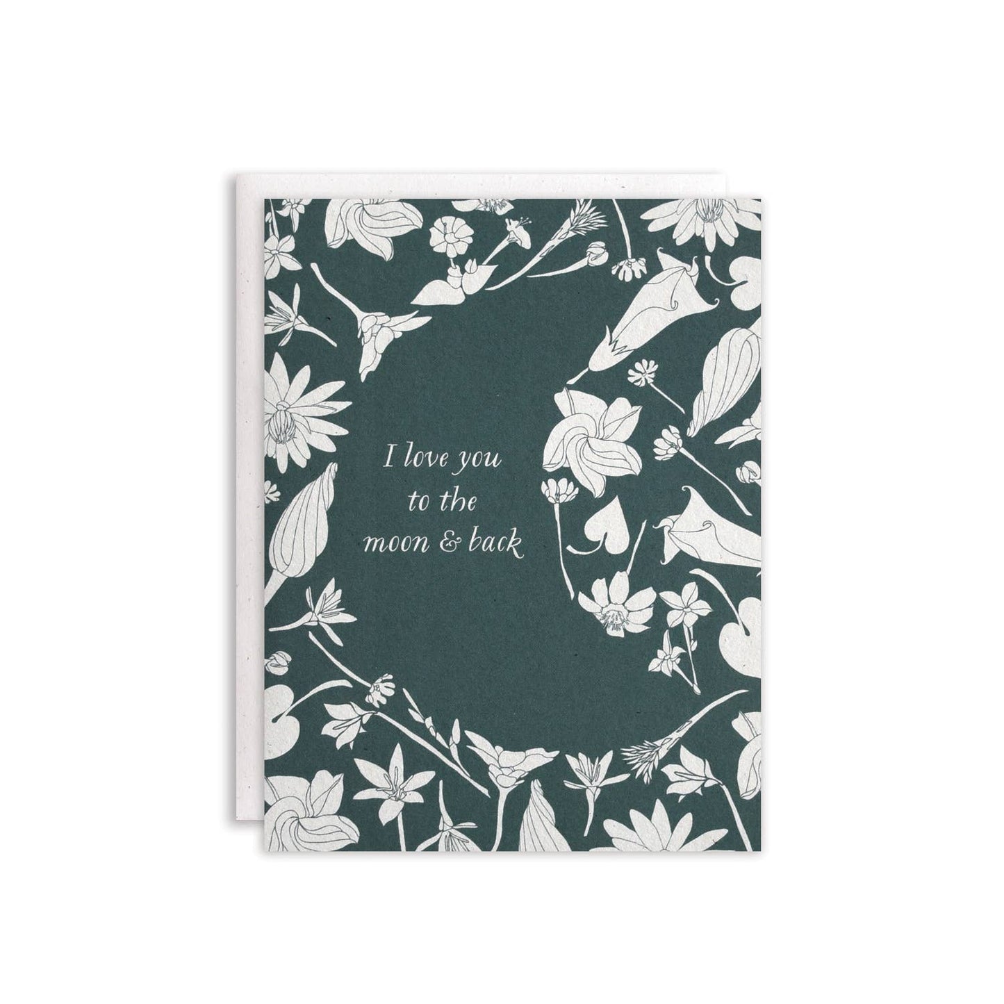 Love You to the Moon + Back Card by June & December