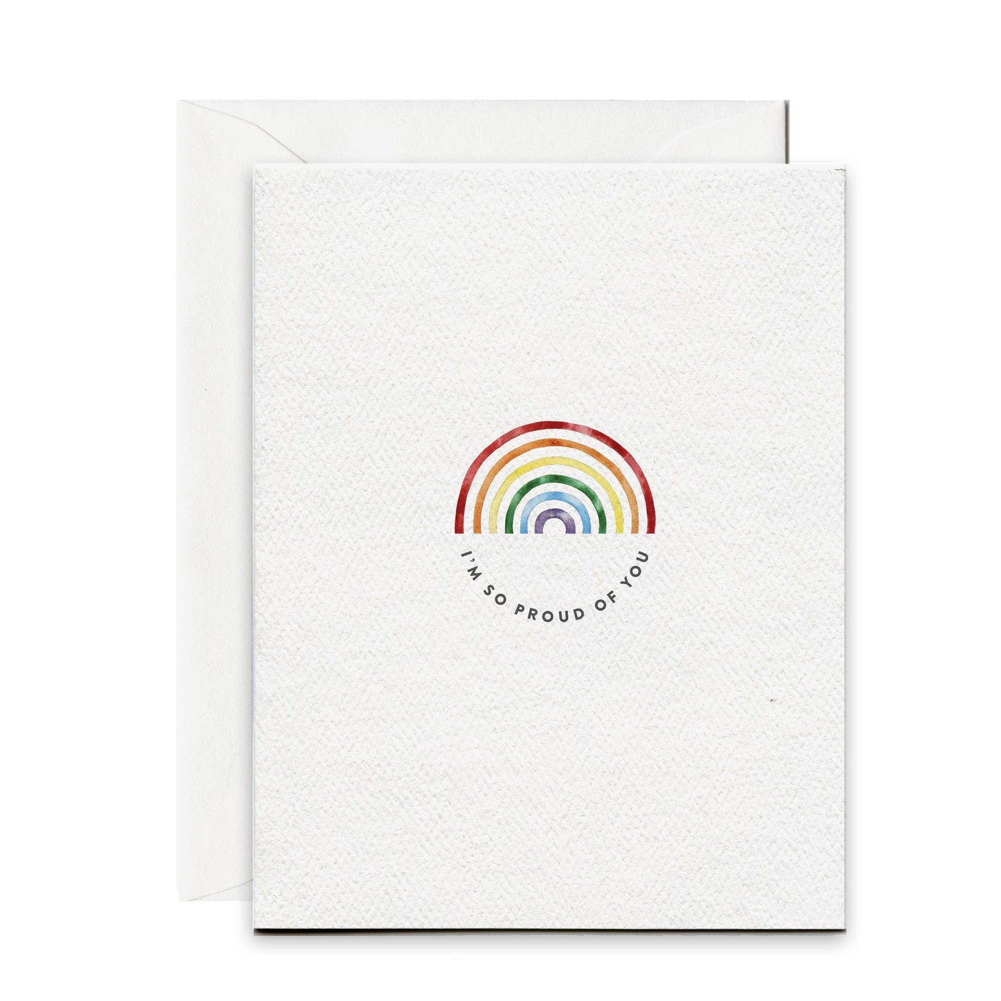 Proud of You Rainbow Pride Card by Pip & Cricket