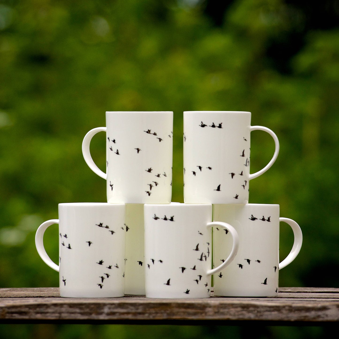 Fugl Porcelain Mug by Pernille Westh