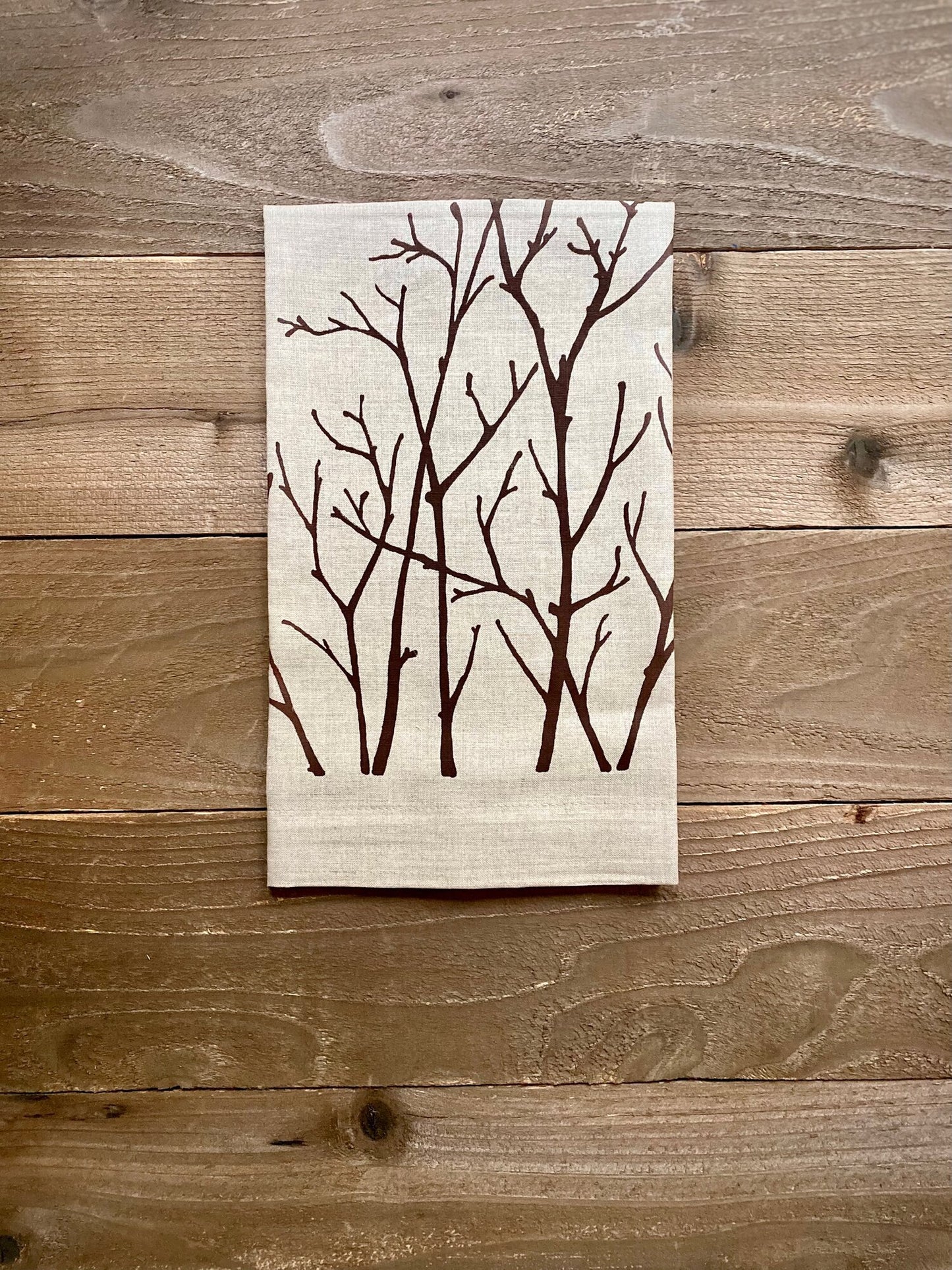 Linen Tea Towel by Printworthy