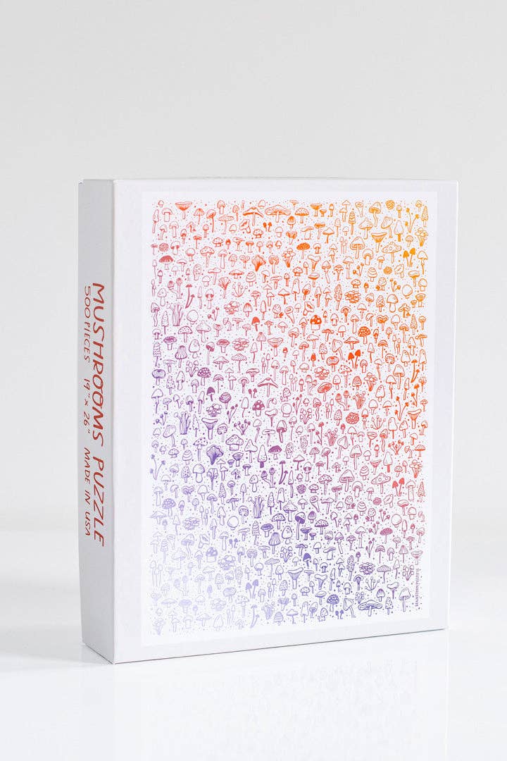 Mushrooms 500 Piece Puzzle