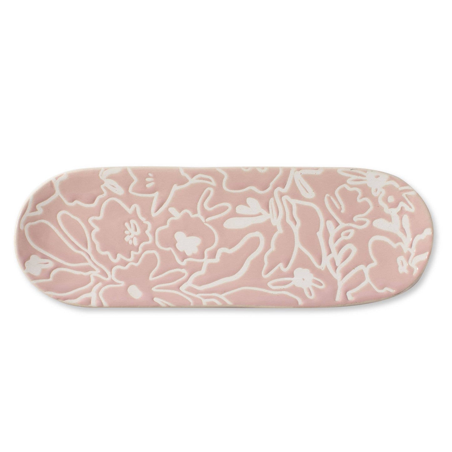 Artisan Pencil Tray - Messy Flower