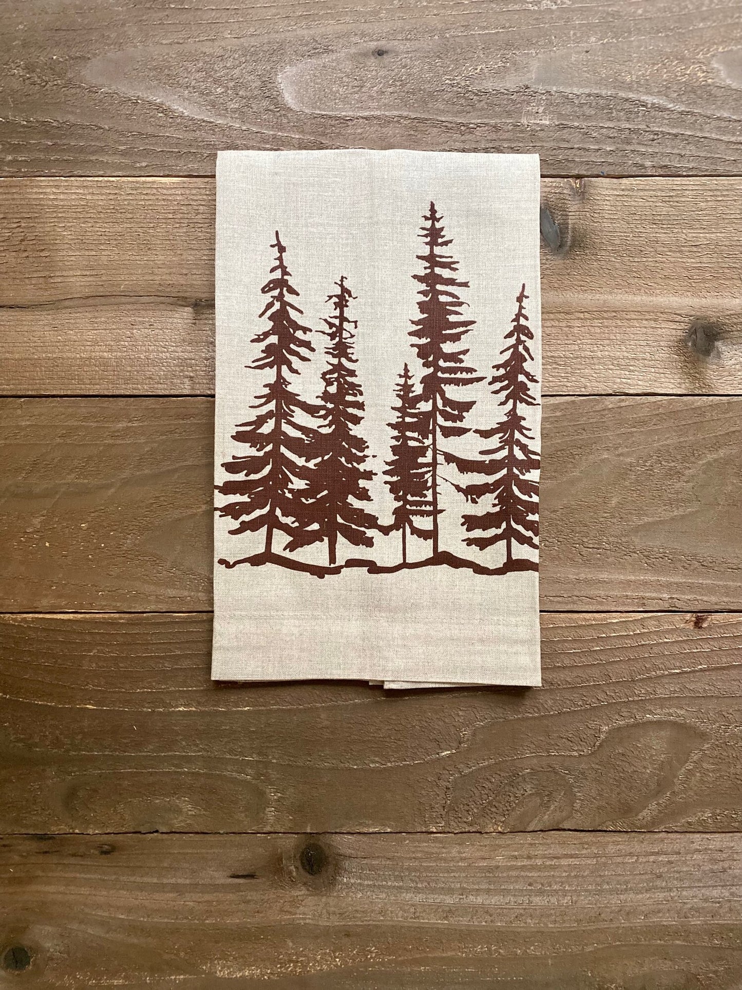 Linen Tea Towel by Printworthy