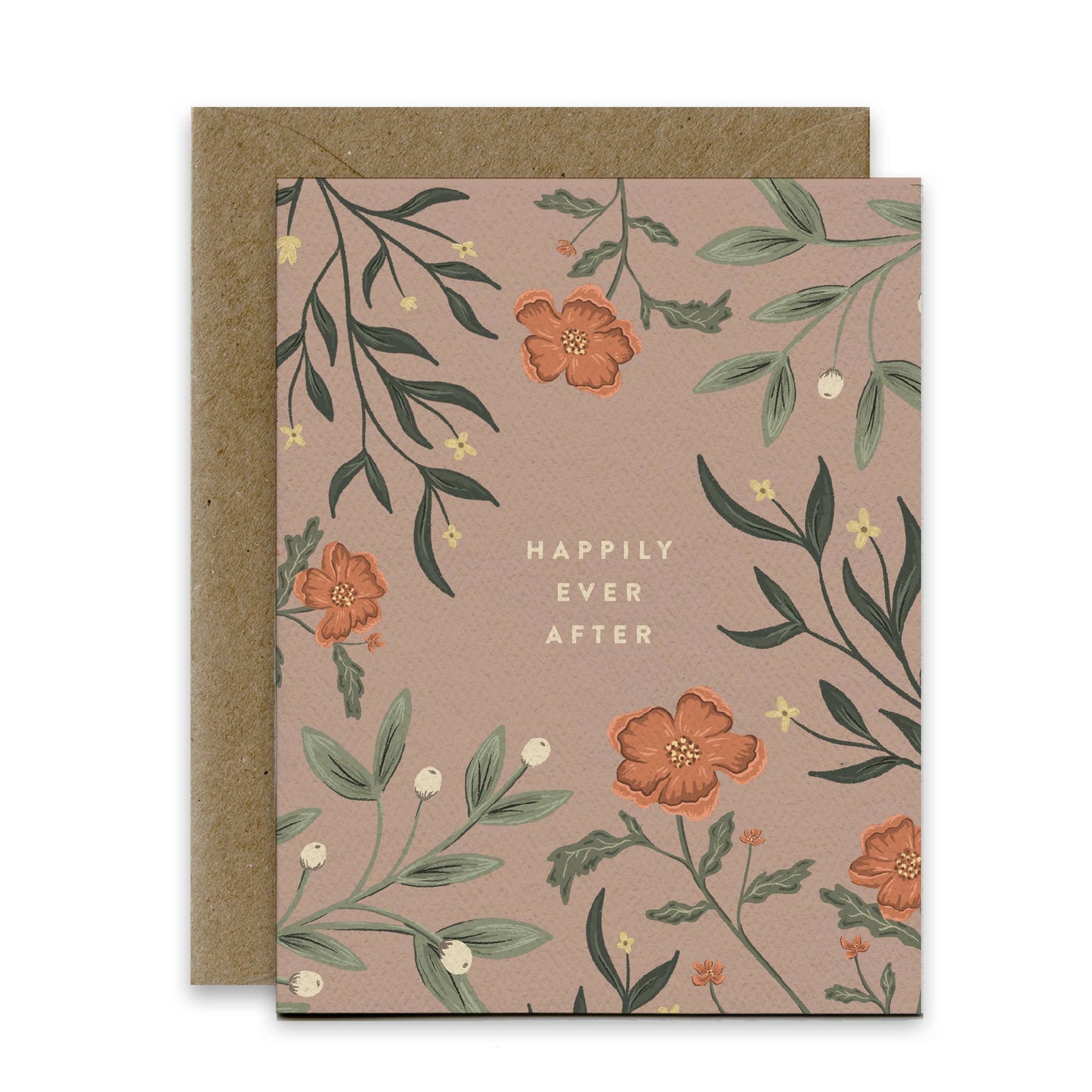 Happily Ever After Wildflower Card by Pip & Cricket