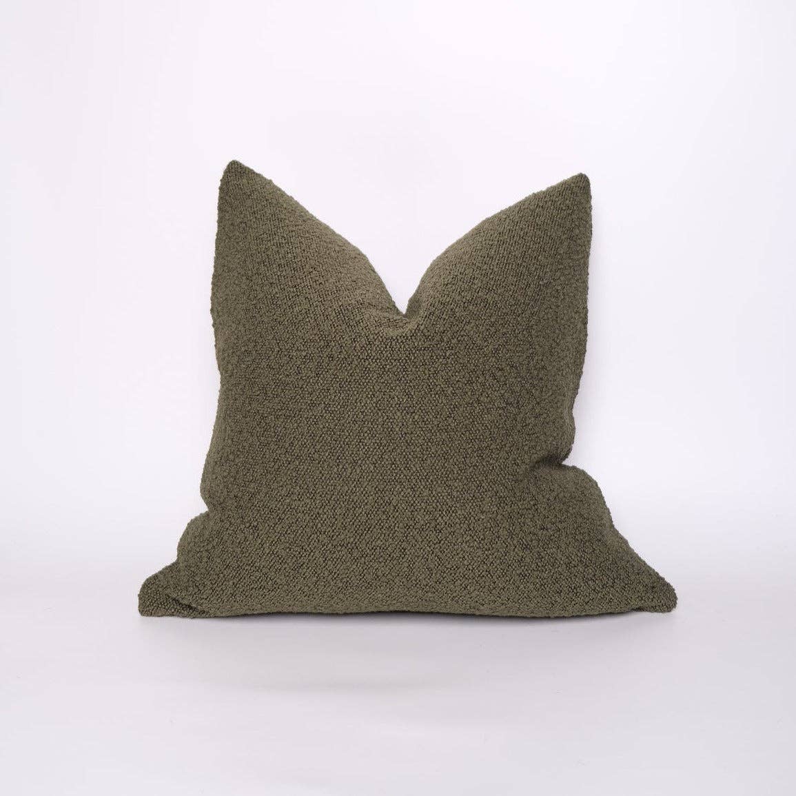 Boucle Pillow in Pine Green