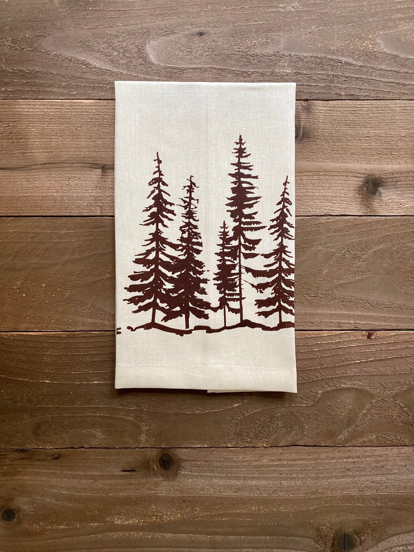 Linen Tea Towel by Printworthy