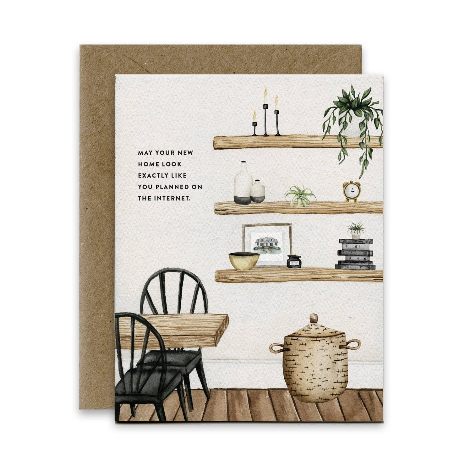 Housewarming Greeting Card by Pip & Cricket
