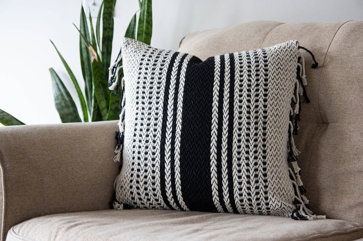 Hand Woven Homestead Pillow