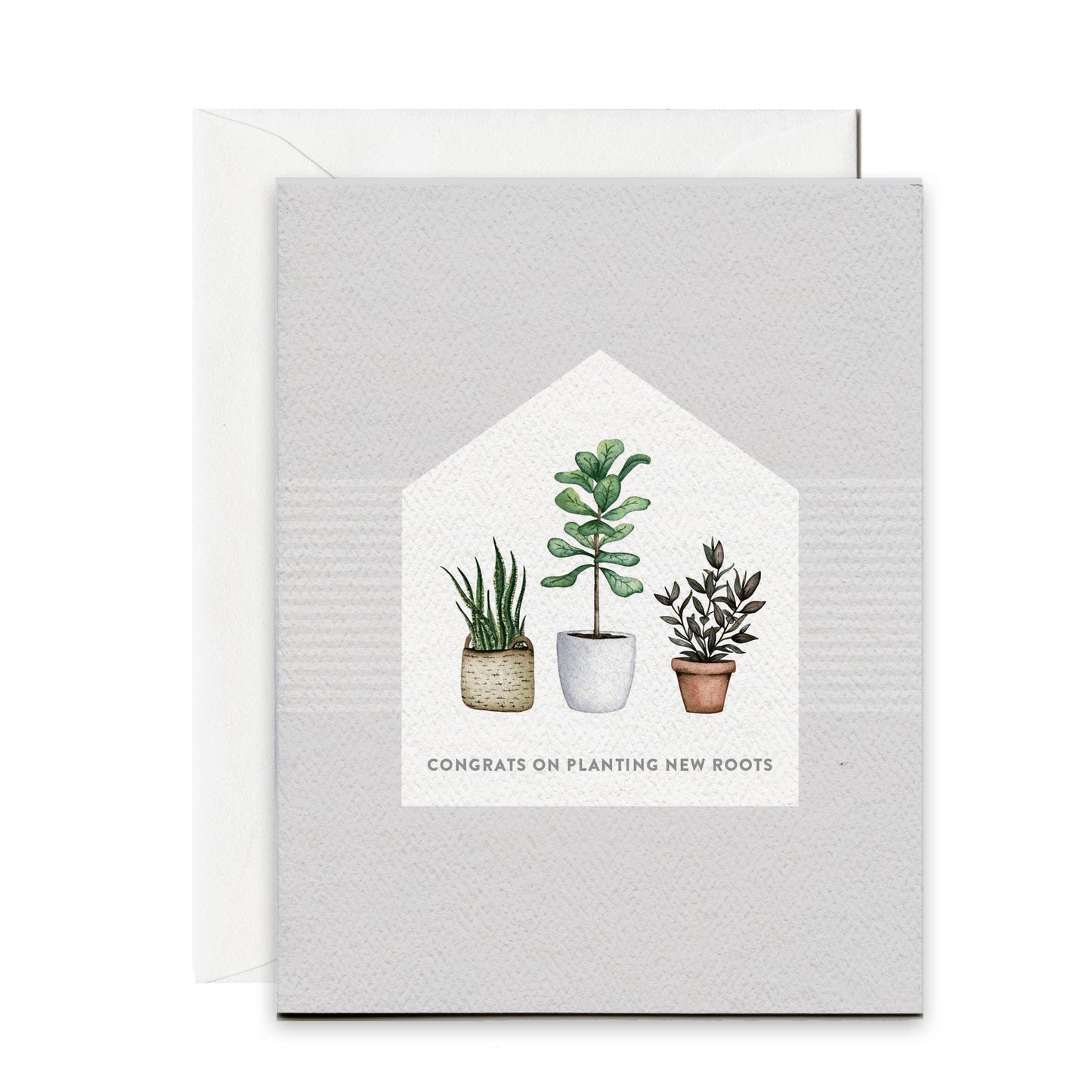 Planting New Roots Card by Pip & Cricket