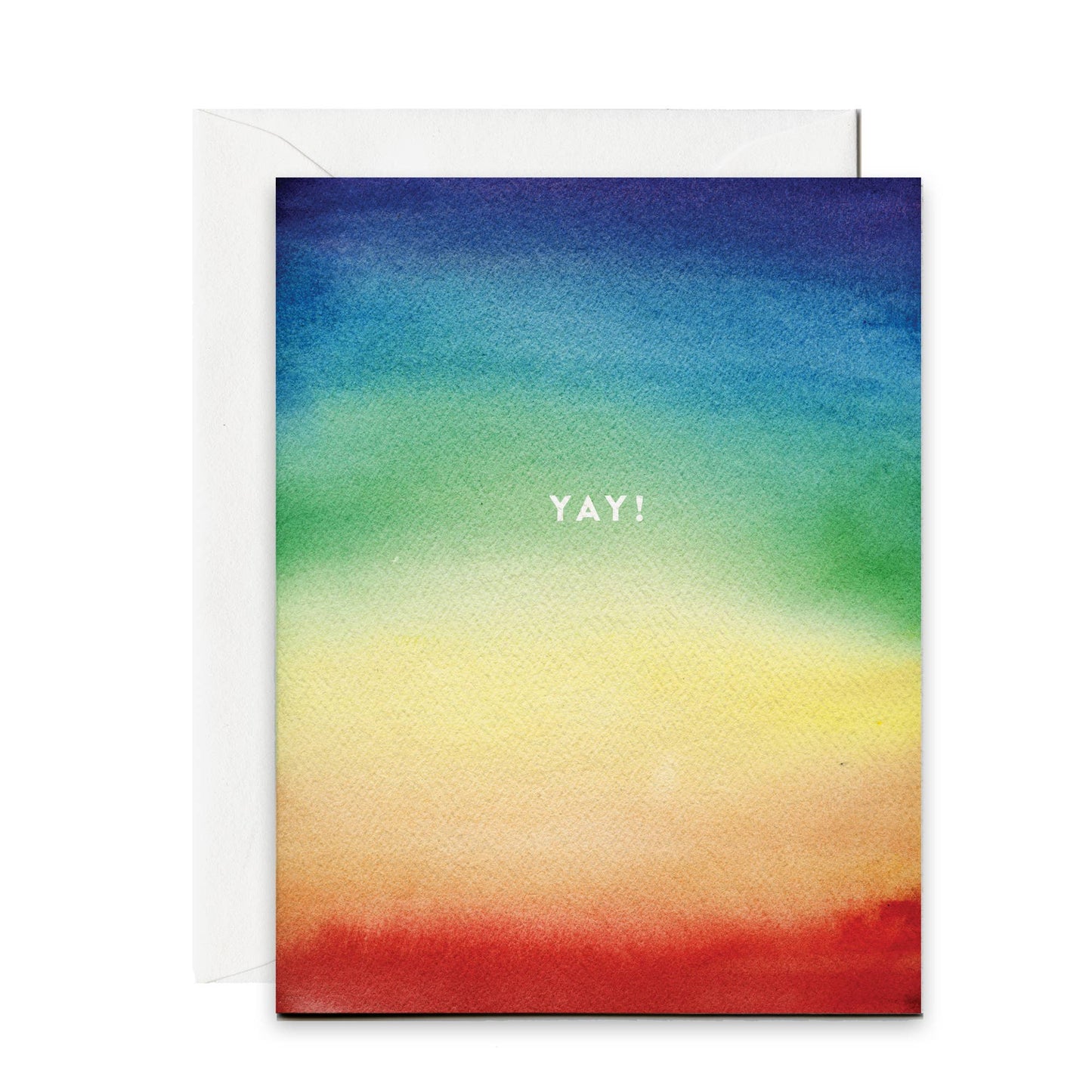 Yay! Ombre Rainbow Pride Card by Pip & Cricket