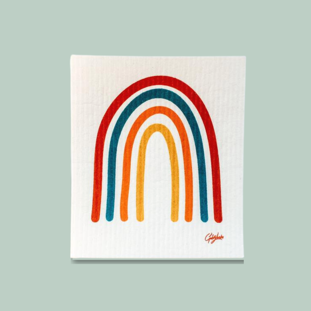 Rainbow Swedish Dishcloth