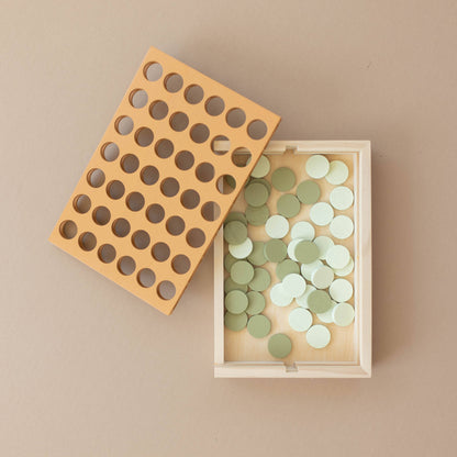 Wooden Four in a Row by Brooklyn Neutral
