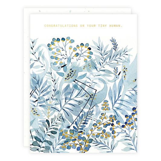 Bluebirds Card by Someday Studio