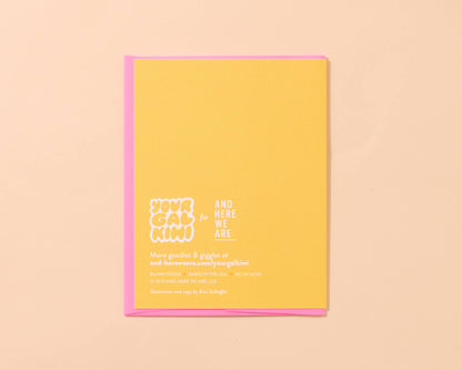 Already Obsessed Greeting Card by And Here We Are