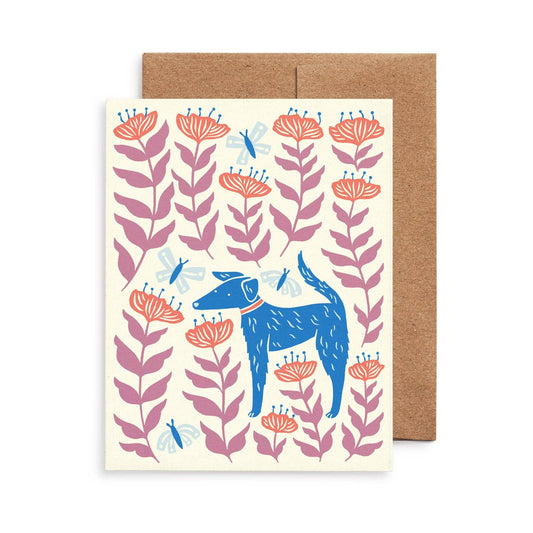 Petal Pup Card by Nuthatch Studio
