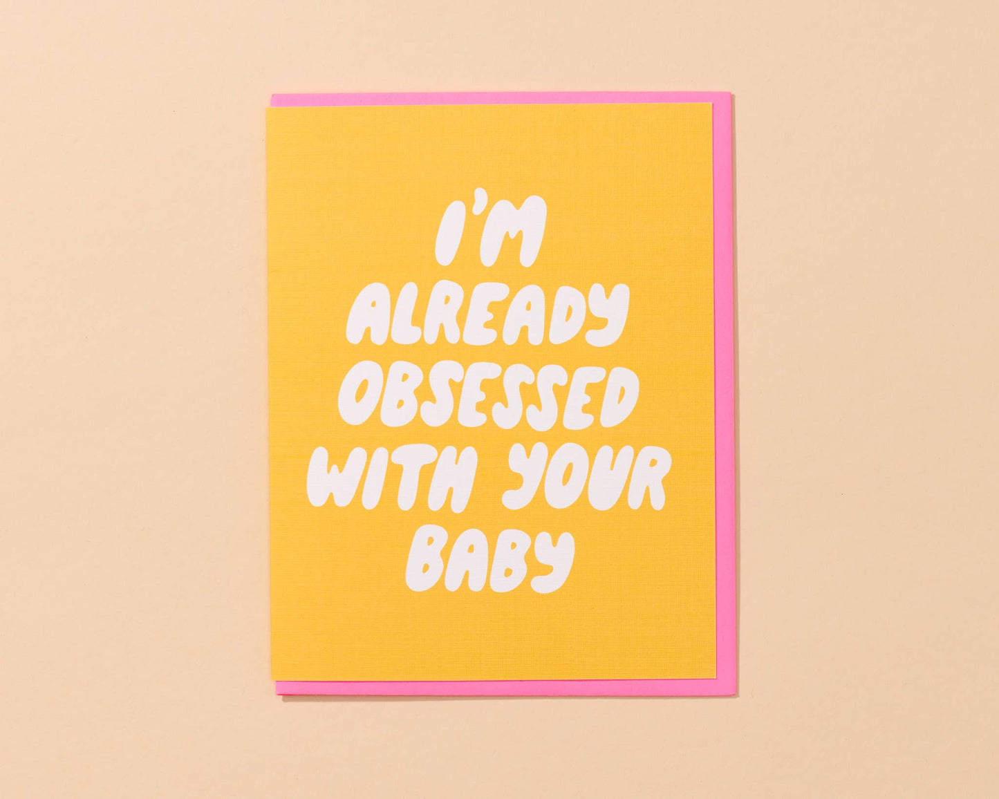 Already Obsessed Greeting Card by And Here We Are
