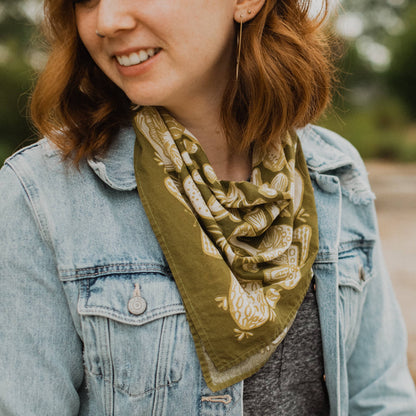 Mushrooms Bandana by Handker Bandanas