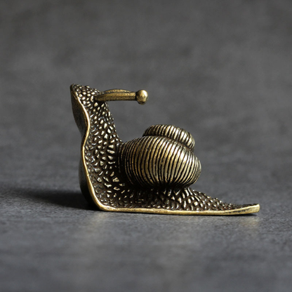 Vintage Snail Ornament by Moderny