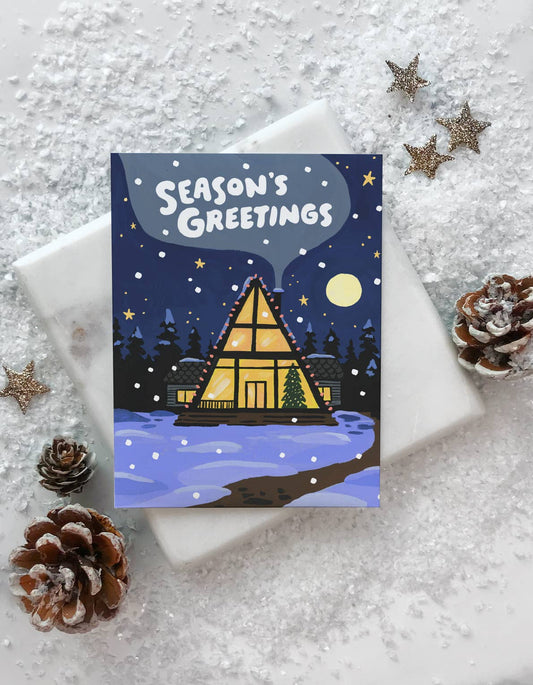 Season's Greetings Card by Idlewild Co.