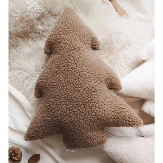 Into the Trees Boucle Accent Pillow | Brown by The Butter Flying
