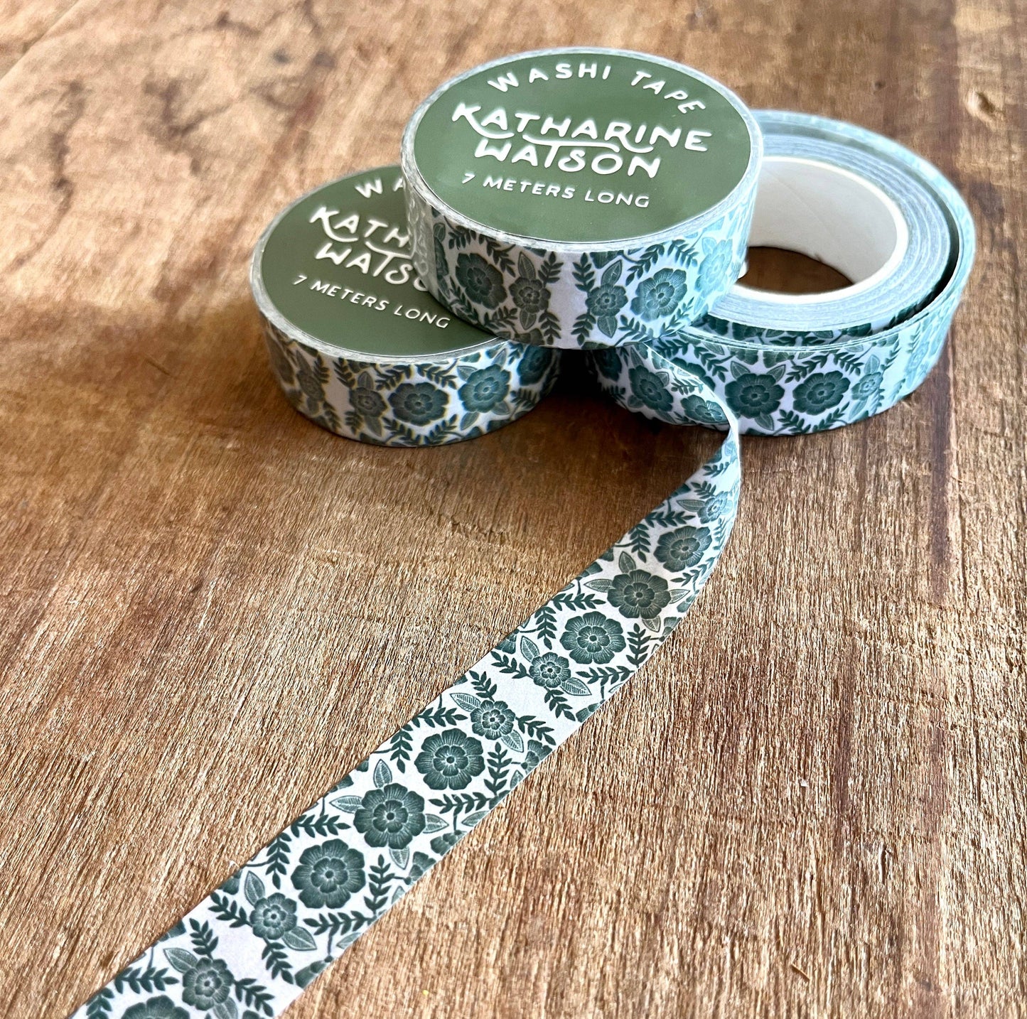 Secret Garden Washi Tape by Katharine Watson