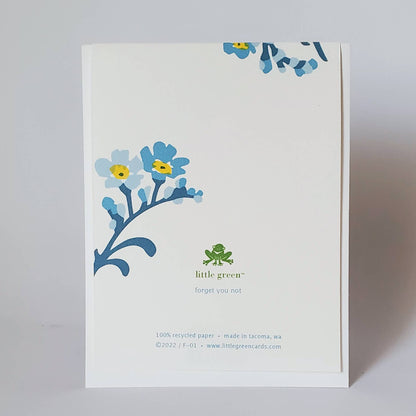Forget You Not Sympathy Card by Little Green
