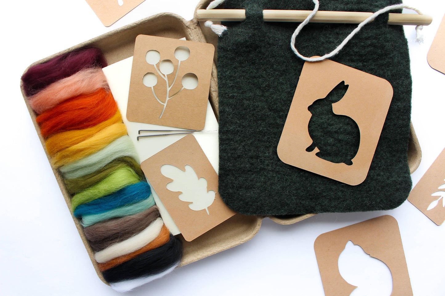 Woodland Banner Felting Kit 
