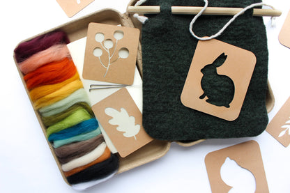 Woodland Banner Felting Kit 
