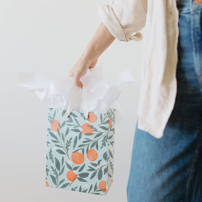 Orange Vines Gift Bag