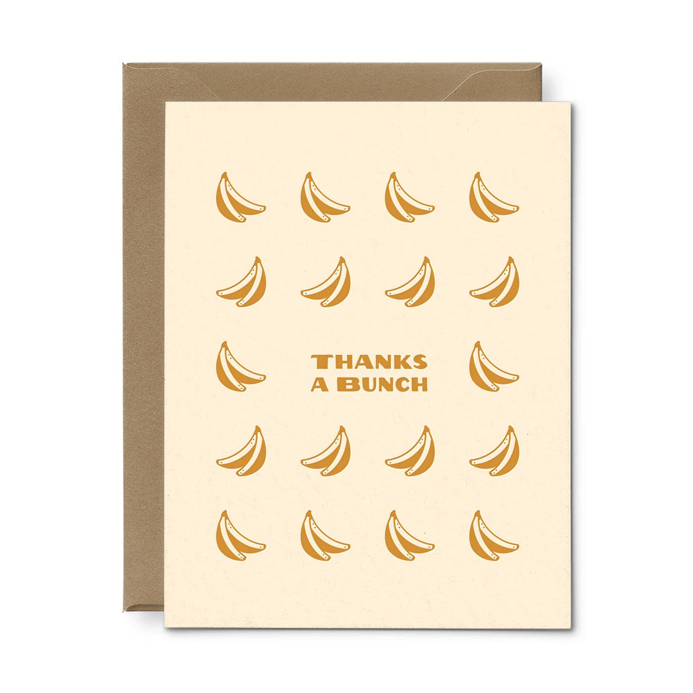 Thanks A Bunch Card by Ruff House Print Shop