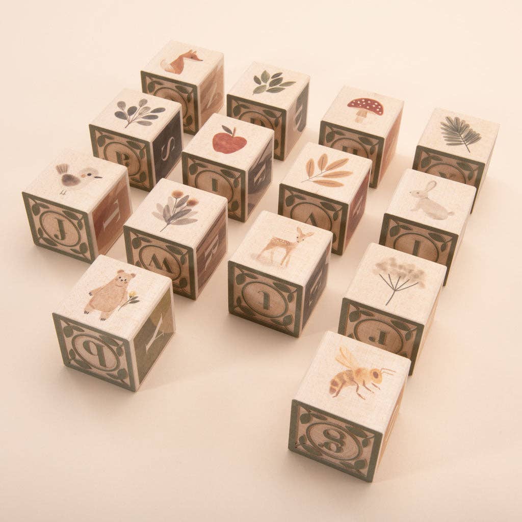 Watercolor ABC Blocks by Uncle Goose