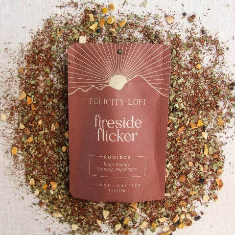 Fireside Flicker Tea by Felicity Loft