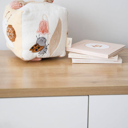 Forest Floor Soft Activity Cube Toy by Crane Baby