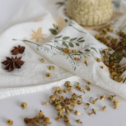 Herbal Tea Garden Towel by June & December