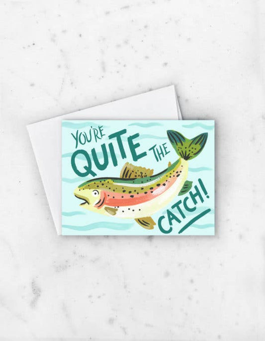 Quite the Catch Card by Idlewild Co.