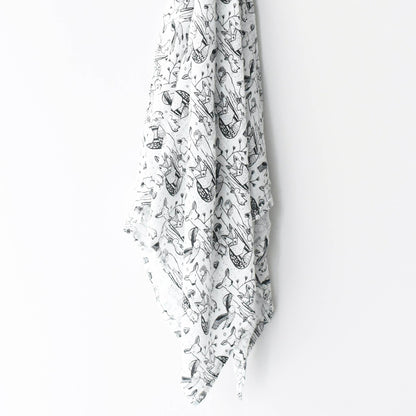 Organic Muslin Swaddle | Forest by Wee Gallery