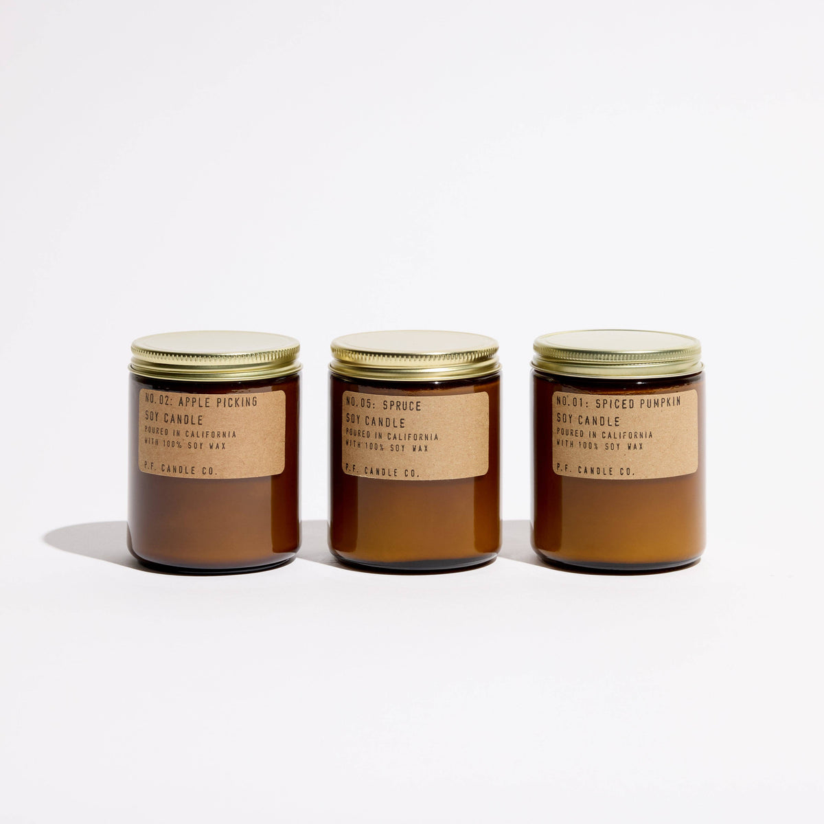 Spiced Pumpkin - 7.2 oz Soy Candle by P.F. Candle Co.