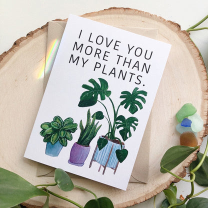 Plants Card by Anya Toelle