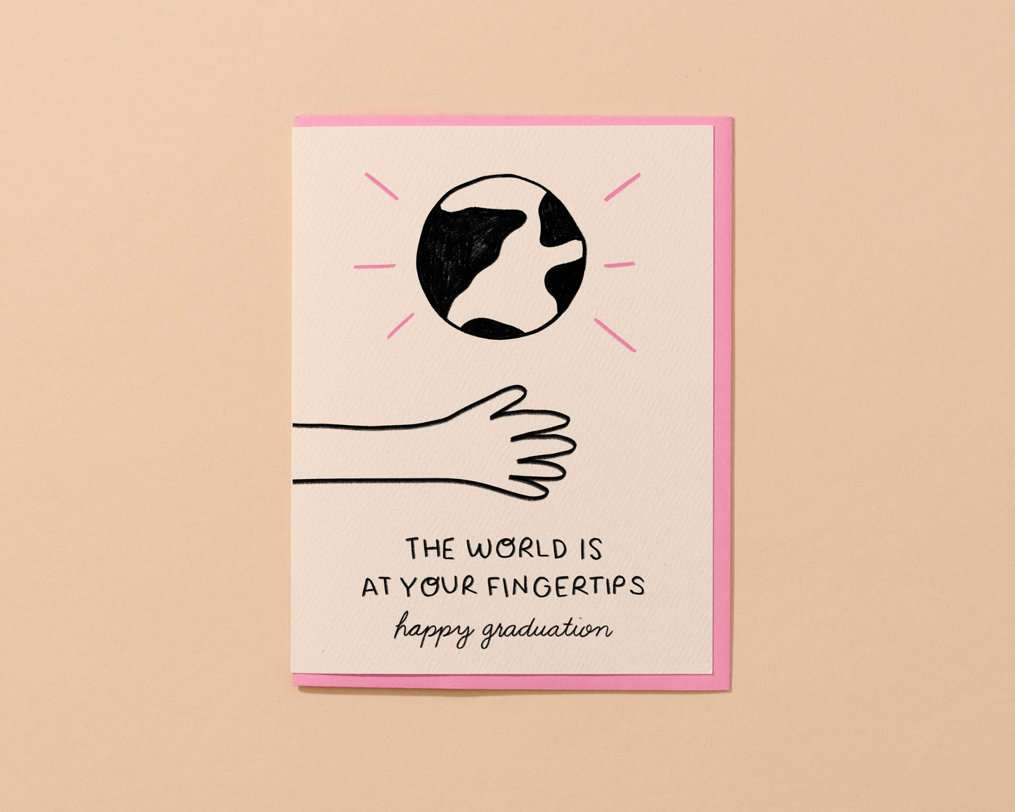 At Your Fingertips Greeting Card by And Here We Are