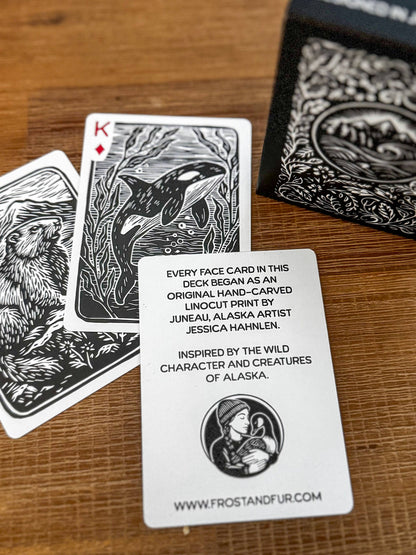 Wild Characters of Alaska Playing Cards by Frost and Fur