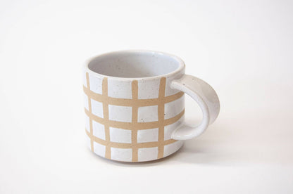Speckle Grid Mug by Co.House Designs