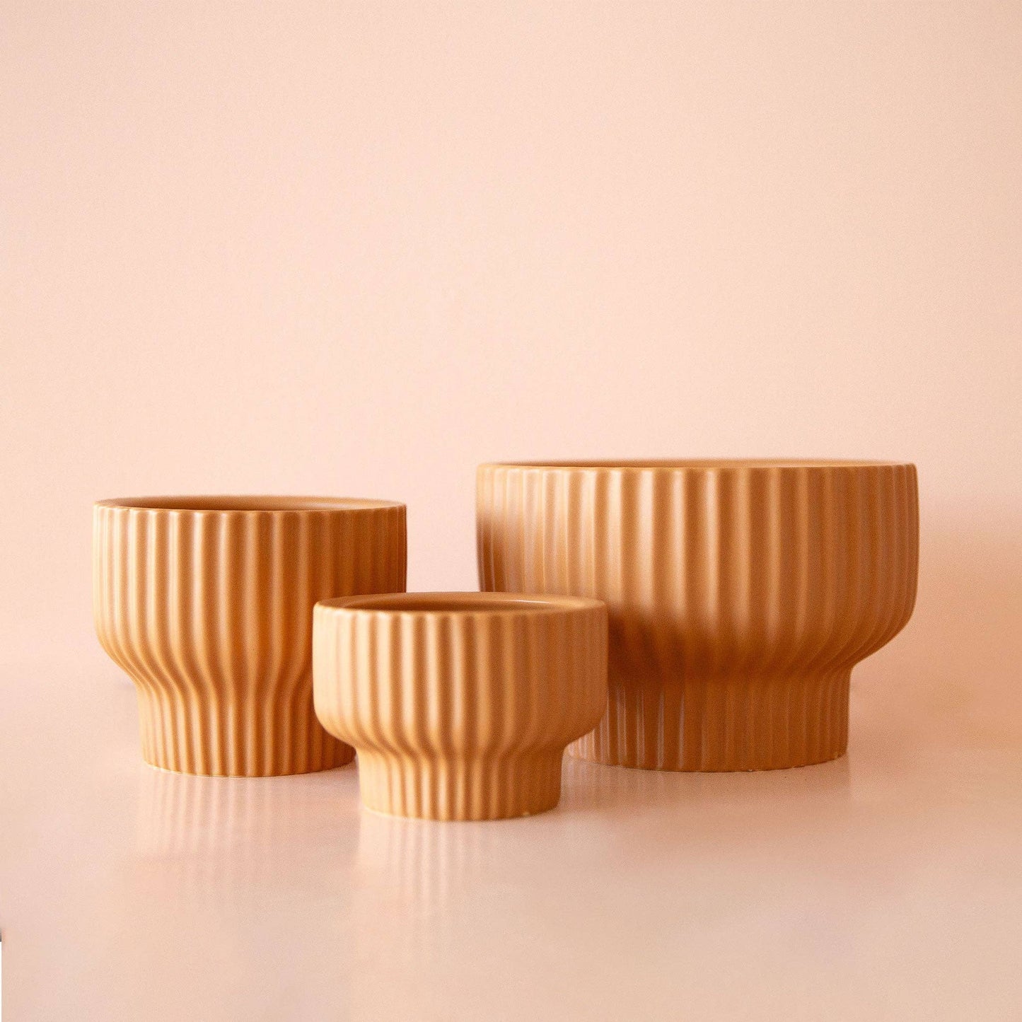 Presley Pedestal Pot | Ginger by Jungle Club