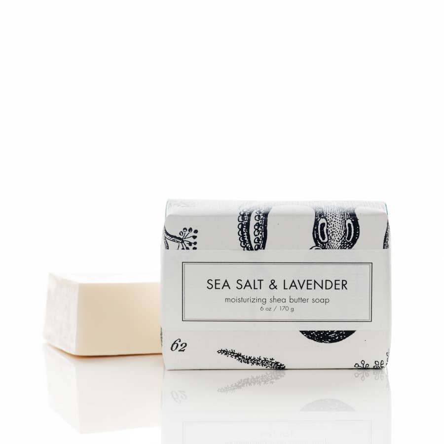 Sea Salt & Lavender Shea Butter Soap Bar by Formulary 55