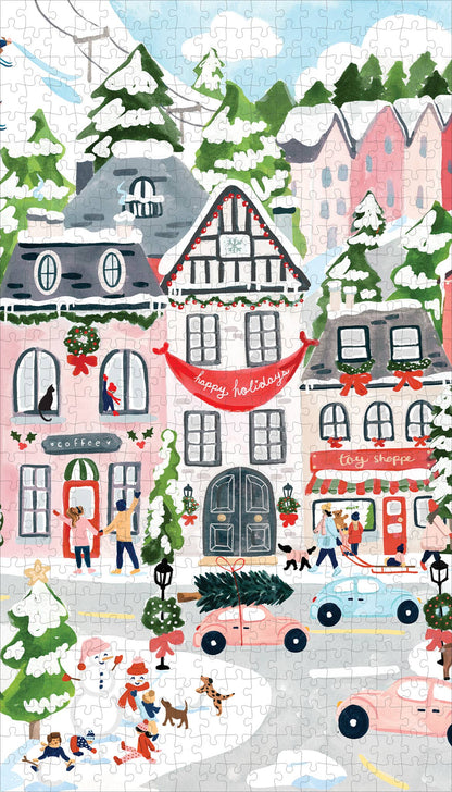 Christmas Village Puzzle | 600 pieces