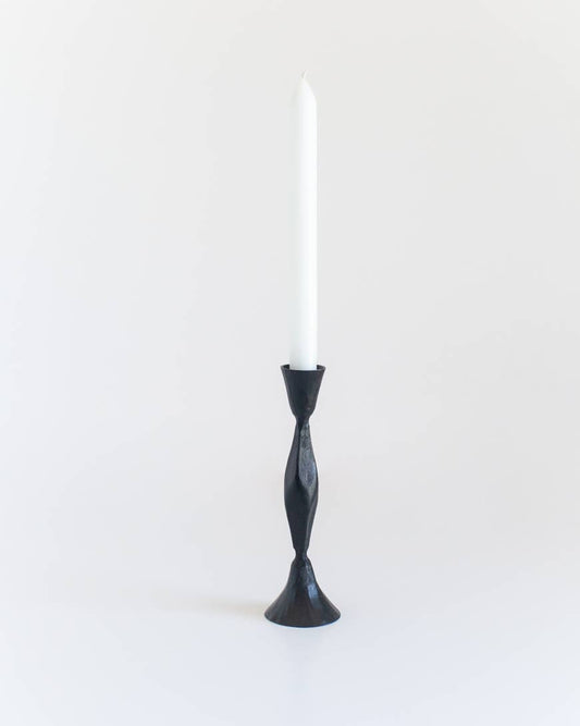 Hand-Forged Iron Taper Candle Holder by Creative Women